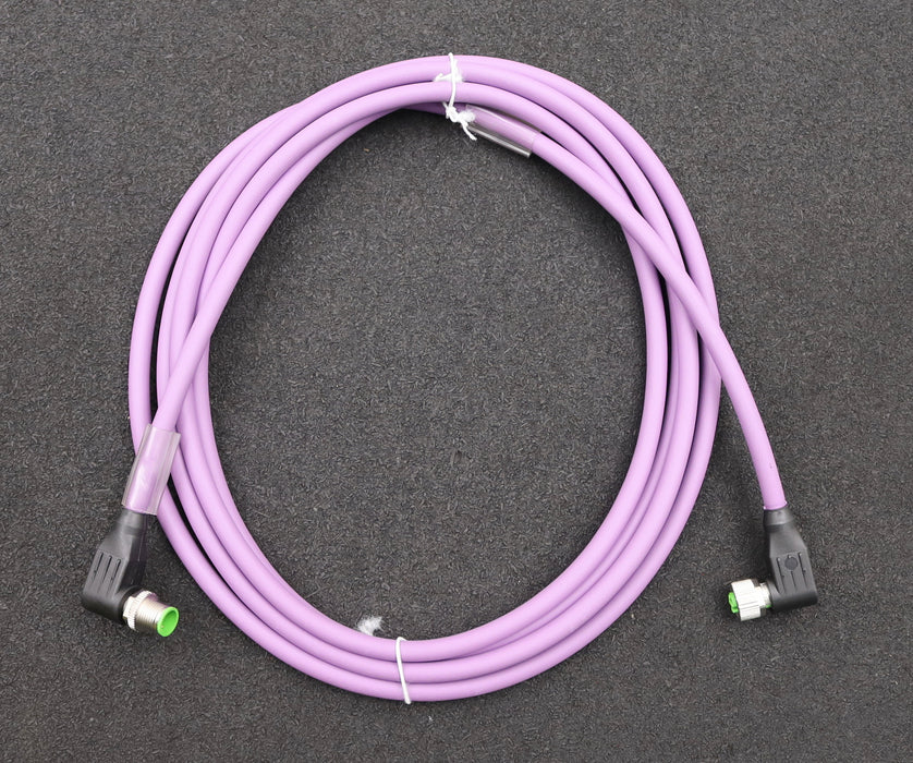 Bild des Artikels MURR-ELEKTRONIK-M12-St.-90°-/-M12-Bu.-90°-B-kod.-geschirmt-PUR-1x2xAWG24