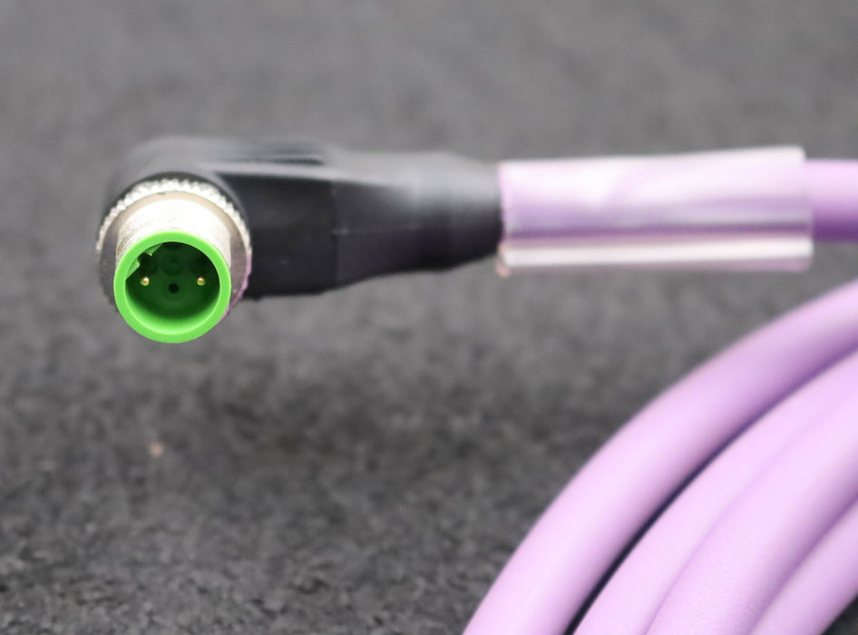 Bild des Artikels MURR-ELEKTRONIK-M12-St.-90°-/-M12-Bu.-90°-B-kod.-geschirmt-PUR-1x2xAWG24
