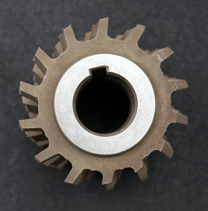Bild des Artikels PWS-Keilwellen-Wälzfräser-spline-hob-6-Keile-78,4x89,5x16,4mm-mit-Höcker-1gg.-Re