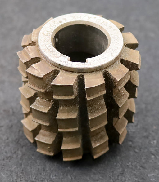 Bild des Artikels PWS-Keilwellen-Wälzfräser--8-Keile-52,4x57,6x10,4mm-mit-Höcker-1gg.-Rechts-HSS