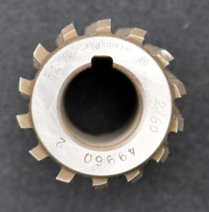 Bild des Artikels DRÖGEMEYER-Keilwellen-Wälzfräser--8-Keile-46,3x50x9,3mm-mit-Höcker-1gg.-Rechts