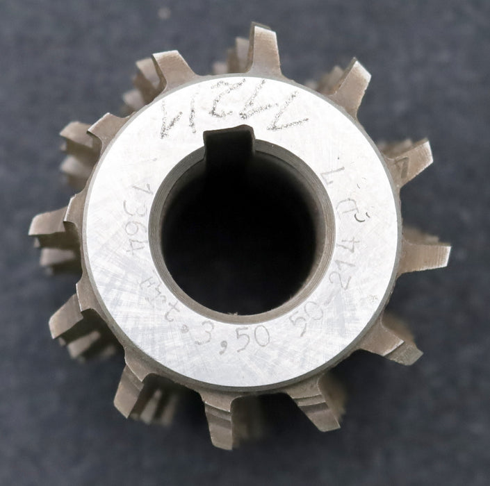 Bild des Artikels PWS-Keilwellen-Wälzfräser--8-Keile-52,4x57,6x10,4mm-mit-Höcker-Ø57x61xØ22mm-LKN