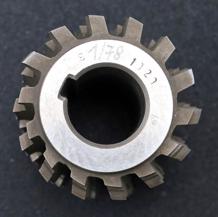 Bild des Artikels PWS-Keilwellen-Wälzfräser-8-Keile-58,4x64,6x14,4mm-mit-Höcker-Ø78x78xØ32mm-LKN