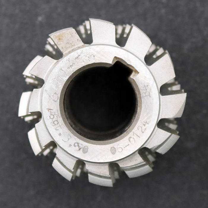 Bild des Artikels PWS-Keilwellen-Wälzfräser-8-Keile-52,4x57,6x10,4mm-mit-Höcker-Ø61x64xØ27mm-LKN