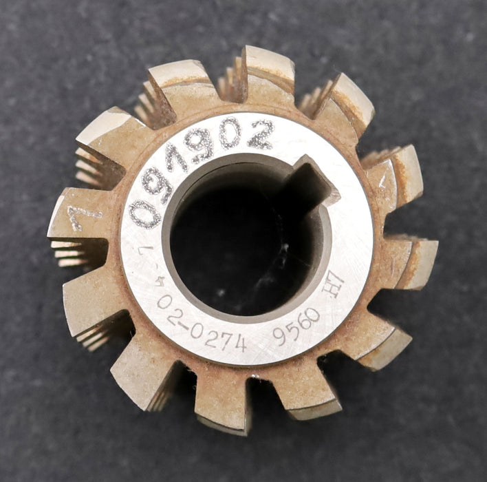 Bild des Artikels PWS-Keilwellen-Wälzfräser-8-Keile-29,46x38x5,98mm-mit-Höcker-Ø69x64xØ27mm-1gg.Re