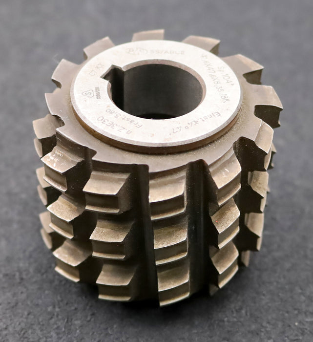 Bild des Artikels PWS-Keilwellen-Wälzfräser-8-Keile-41,6x47,6x8,35mm-mit-Höcker-Ø72x66xØ27mm-LKN