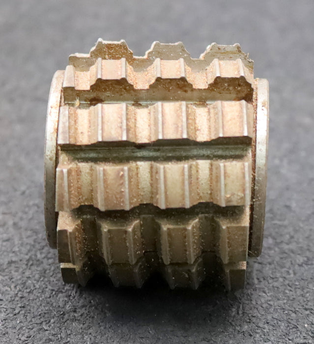 Bild des Artikels PWS-Keilwellen-Wälzfräser-6-Keile-21,3x24,7x5,3mm-mit-Höcker-Ø54x48xØ22mm