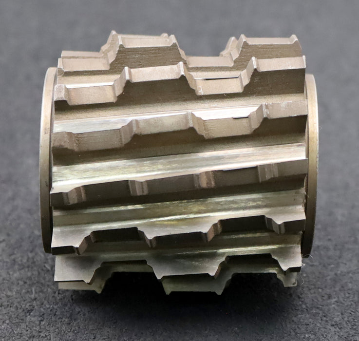 Bild des Artikels PWS-Keilwellen-Wälzfräser-6-Keile-62,4x69,6x16,4mm-mit-Höcker-Ø75x78xØ32mm-LKN