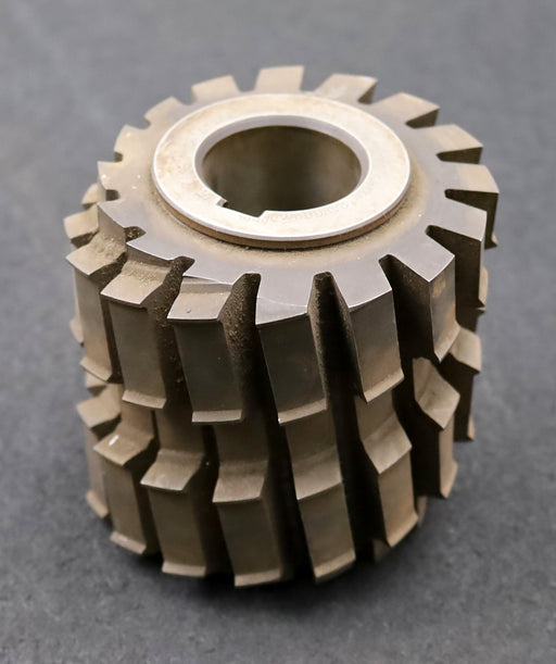 Bild des Artikels PWS-Keilwellen-Wälzfräser-6-Keile-98,4x109,5x20,4mm-Höcker-Ø109x111xØ40mm-1gg.Re