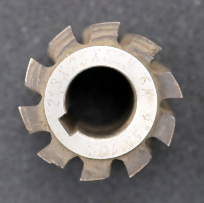 Bild des Artikels Keilwellen-Wälzfräser-6-Keile-21,3x25x5,25mm-mit-Höcker-Ø48x49xØ22mm-LKN-1gg.Re.