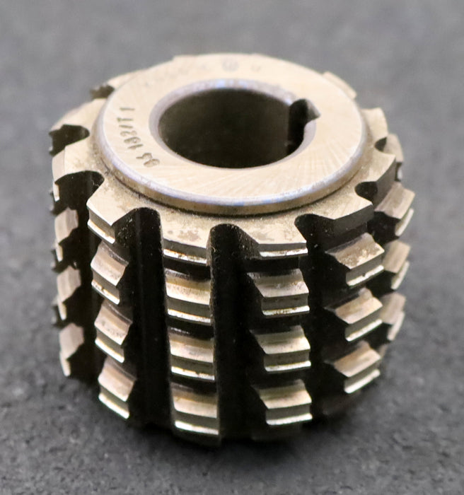 Bild des Artikels FETTE-Keilwellen-Wälzfräser-6-Keile-17,2x22x5,2mm-mit-Höcker-Ø57x47xØ22mm-LKN