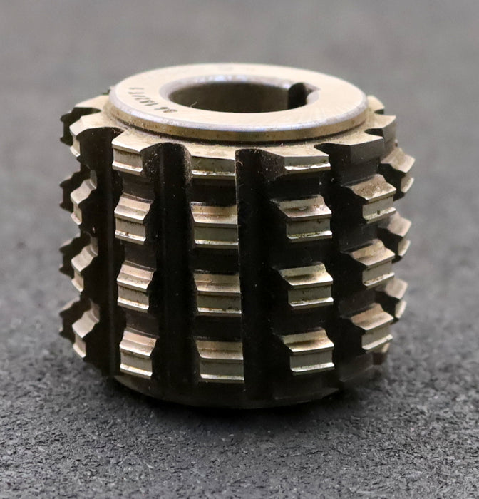 Bild des Artikels FETTE-Keilwellen-Wälzfräser-6-Keile-17,2x22x5,2mm-mit-Höcker-Ø57x47xØ22mm-LKN