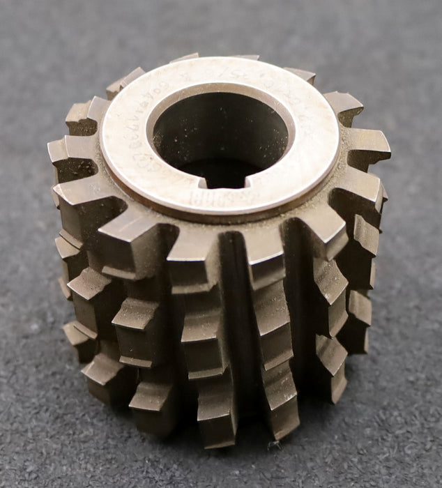 Bild des Artikels PWS-Keilwellen-Wälzfräser-6-Keile-42,3x47,6x10,35mm-mit-Höcker-Ø68x64xØ27mm