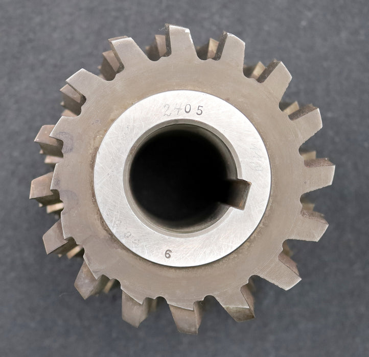 Bild des Artikels PWS-Keilwellen-Wälzfräser-6-Keile-81,98x94,9x15,94mm-mit-Höcker-Ø116x121xØ40mm