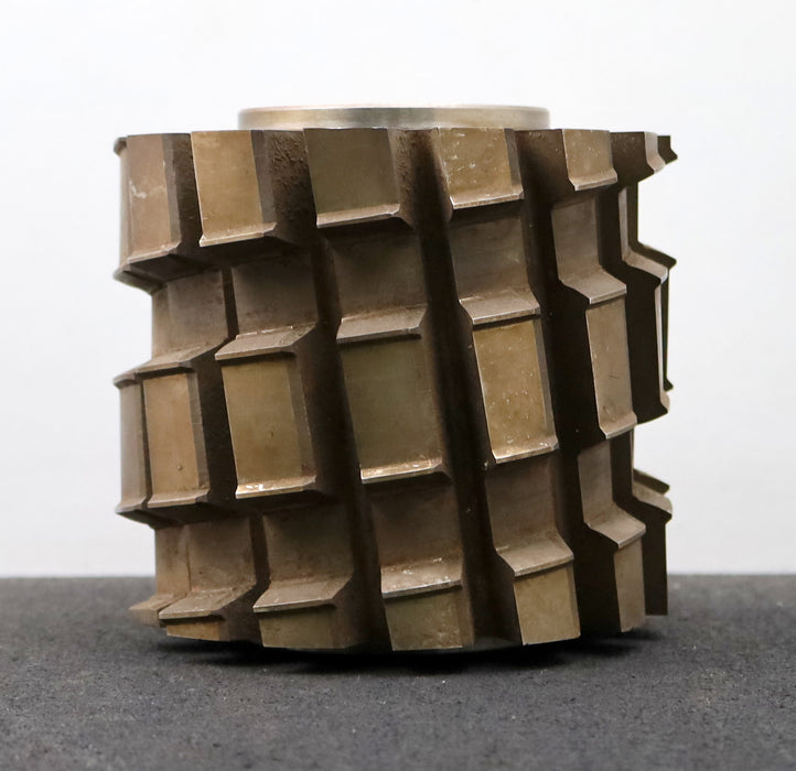 Bild des Artikels Keilwellen-Wälzfräser-6-Keile-105x120x20mm-Höcker-Fertigfräser-Ø146x140xØ40mm