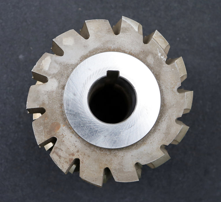 Bild des Artikels Keilwellen-Wälzfräser-6-Keile-105x120x20mm-Höcker-Fertigfräser-Ø146x140xØ40mm