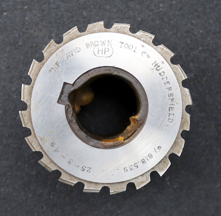 Bild des Artikels DAVID-BROWN-Keilwellen-Wälzfräser-6-Keile-2,7x0,73x3,137---2,623x0,68x3,098