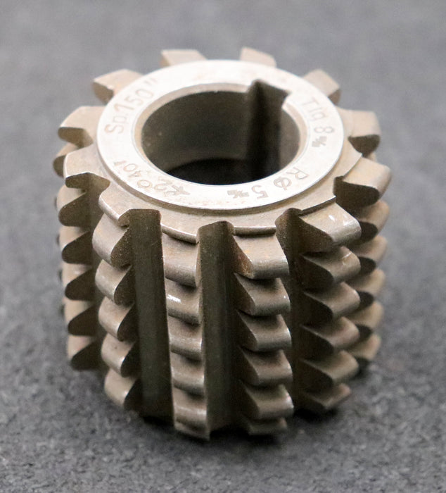 Bild des Artikels ESKA-Kettenrad-Wälzfräser-Teilung-8mm-RollenØ-5mm-Ø58x50xØ27mm-mit-LKN-1gg.-Re