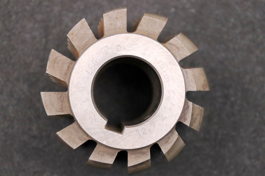 Bild des Artikels PWS-Kettenrad-Wälzfräser-Teilung-12,7mm=-1/2"-RollenØ-7,75mm-BP-II-Ø79x56xØ32mm