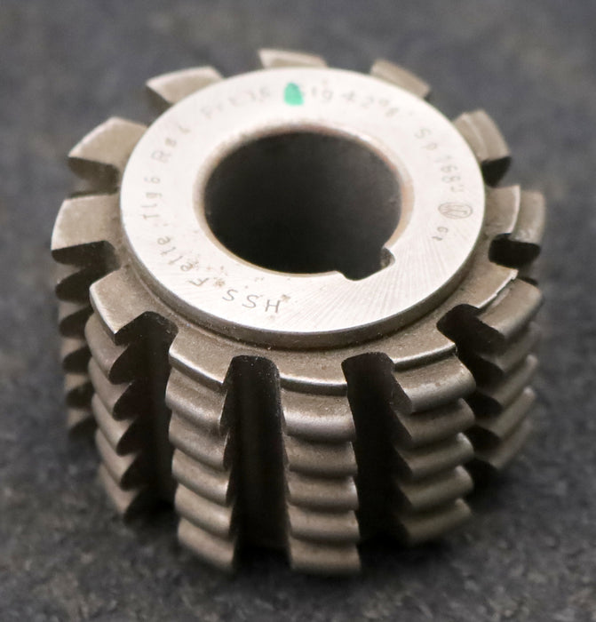 Bild des Artikels FETTE-Kettenrad-Wälzfräser-chainwheel-hob-Teilung-6mm-RollenØ-4mm-Ø54x38xØ22mm
