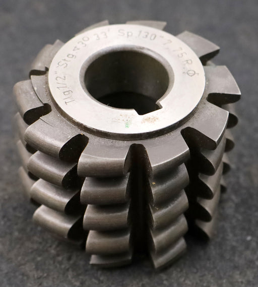 Bild des Artikels LENZEN-Kettenrad-Wälzfräser-chainwheel-hob-Teilung-12,7mm-=-1/2"-RollenØ-7,75mm