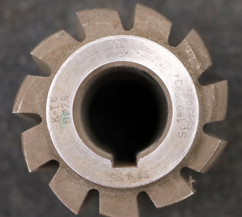 Bild des Artikels JER-Kettenrad-Wälzfräser-chainwheel-hob-Teilung-6mm-RollenØ-2,8mm-Ø52x55xØ22mm