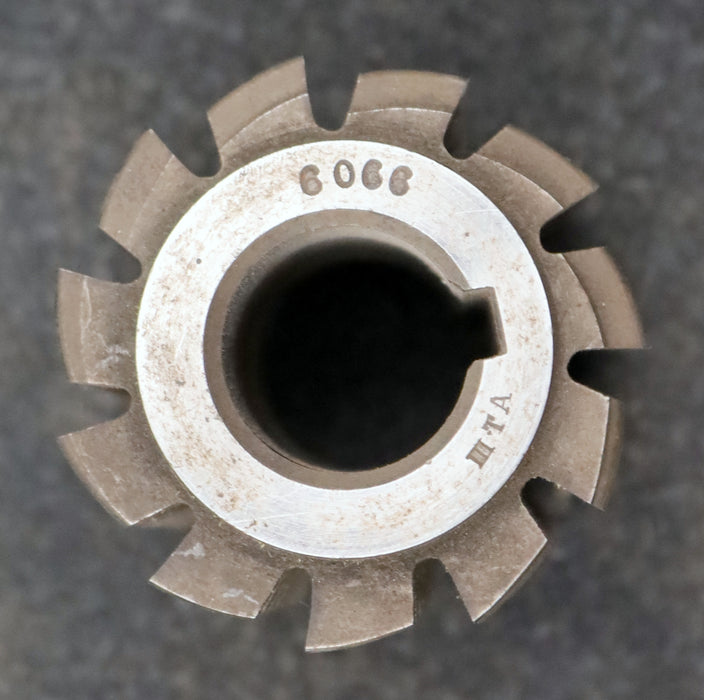 Bild des Artikels JER-Kettenrad-Wälzfräser-chainwheel-hob-Teilung-6mm-RollenØ-2,8mm-Ø52x55xØ22mm