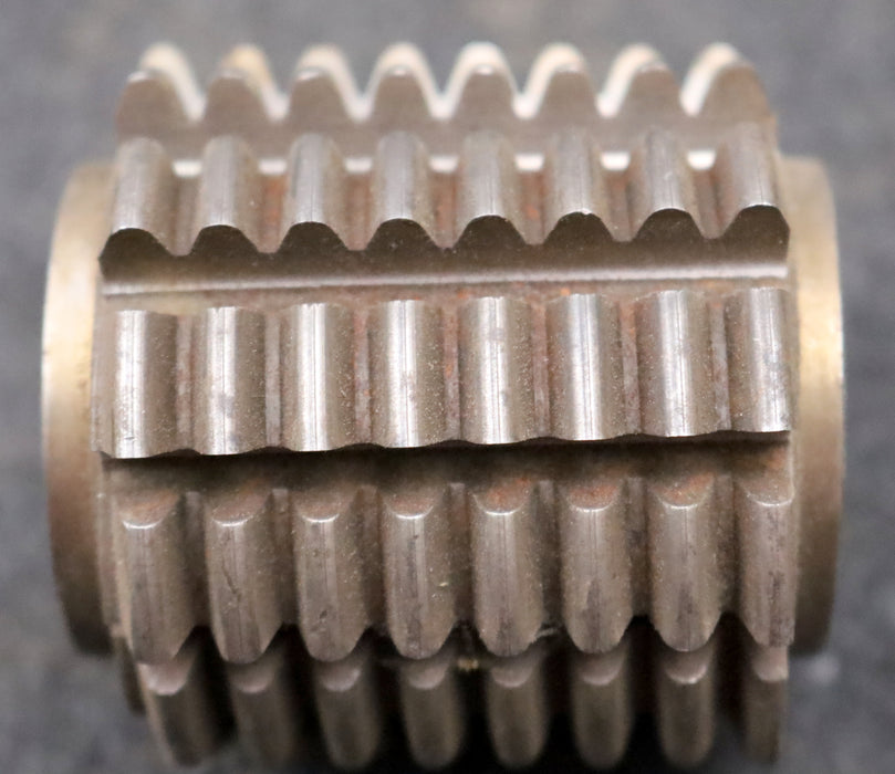 Bild des Artikels JER-Kettenrad-Wälzfräser-chainwheel-hob-Teilung-6mm-RollenØ-2,8mm-Ø52x55xØ22mm