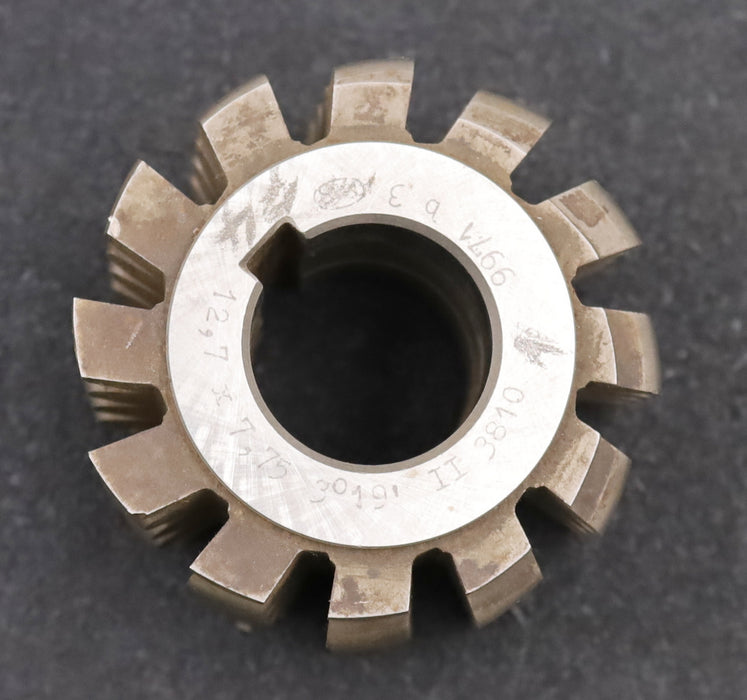 Bild des Artikels PWS-Kettenrad-Wälzfräser-Teilung-12,7mm=-1/2"-RollenØ-7,75mm-BP-II-Ø79x56xØ32mm