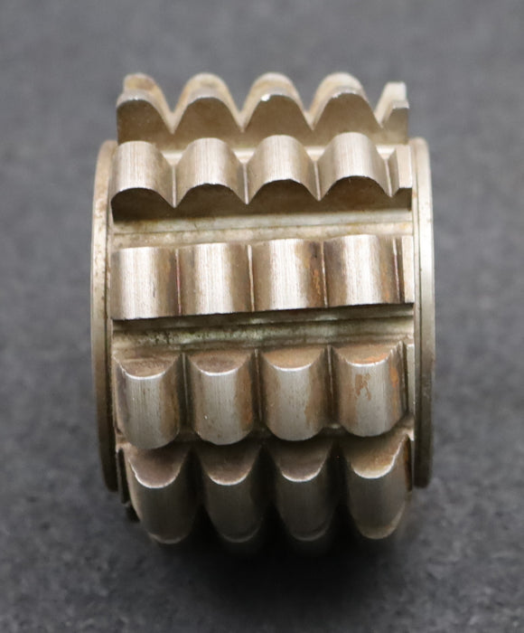 Bild des Artikels PWS-Kettenrad-Wälzfräser-Teilung-9,525mm=-3/8"-RollenØ-6mm-BP-II-Ø69x46xØ27mm