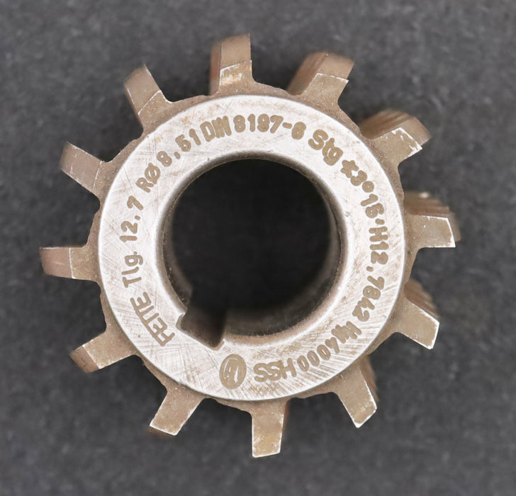 Bild des Artikels FETTE-Kettenrad-Wälzfräser-chainwheel-hob-Teilung-12,7mm=-1/2"-RollenØ-8,51mm