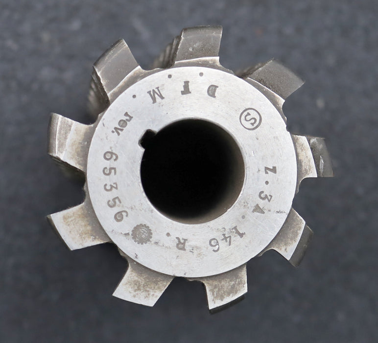 Bild des Artikels Kettenrad-Wälzfräser-chainwheel-hob-Teilung-12,7mm=-1/2"-Frästiefe-7,0mm-1gg.Re.