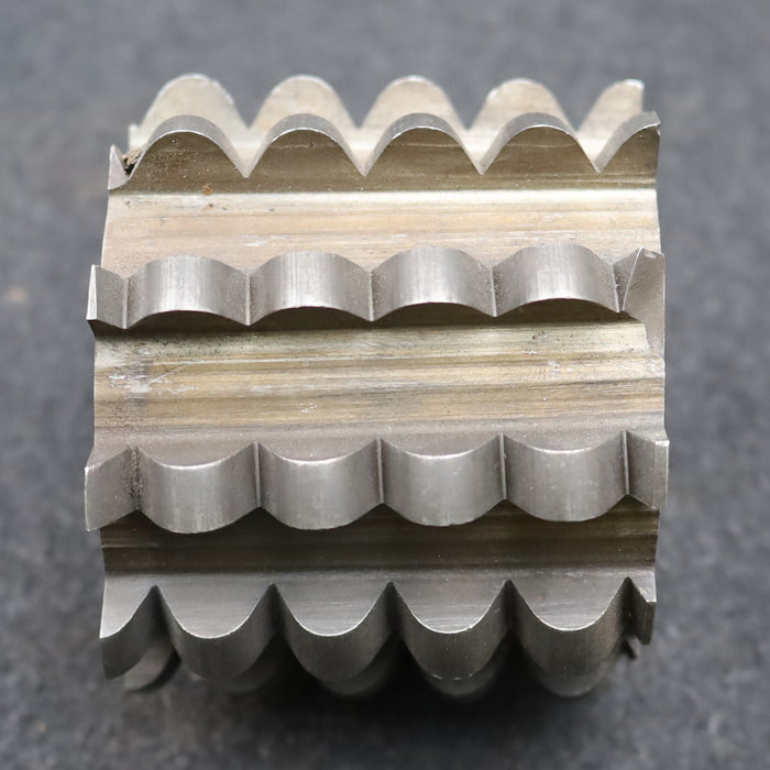 Bild des Artikels PYRON-Kettenrad-Wälzfräser-K3N-Ø71x61xØ27mm-mit-LKN-1gg.-Rechts-spiralgenutet