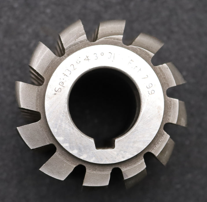 Bild des Artikels Kettenrad-Wälzfräser-Teilung-12,7mm=-1/2"-RollenØ-8,5mm-Ø70x60xØ27mm-mit-LKN