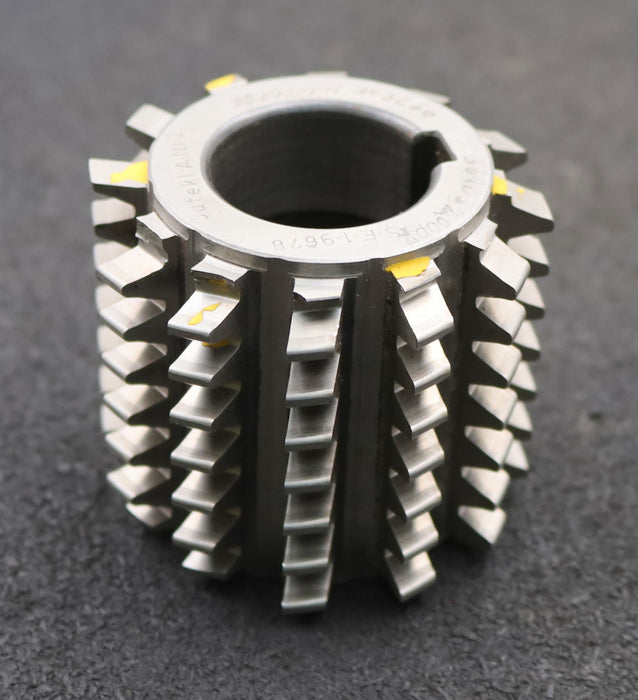 Bild des Artikels PWS-Zahnrad-Wälzfräser-gear-hob-m=-2,5mm-BPIII-DIN-3972-EGW-20°-Ø69x60xØ32mm