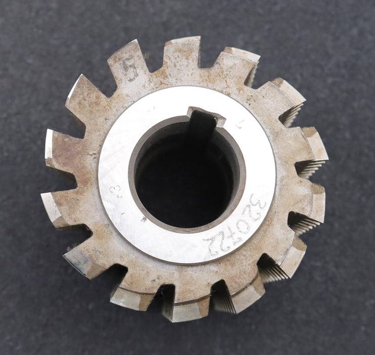 Bild des Artikels PWS-Zahnrad-Wälzfräser-gear-hob-m=-2,5mm-BPII-nach-DIN-3972-EGW-20°-Ø89x88xØ32mm