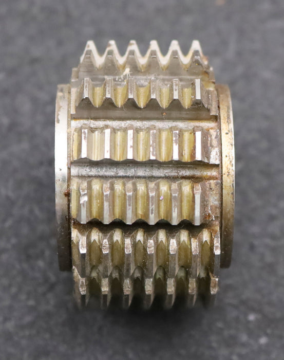 Bild des Artikels JAL-Zahnrad-Wälzfräser-gear-hob-m=-1,25mm-BPII-nach-DIN3972-EGW-20°-Ø51x32xØ22mm