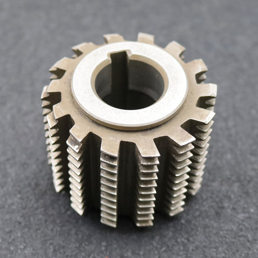 Bild des Artikels PWS-Zahnrad-Wälzfräser-gear-hob-m=-1,5mm-BPII-nach-DIN3972-EGW-20°-Ø69x58xØ27mm