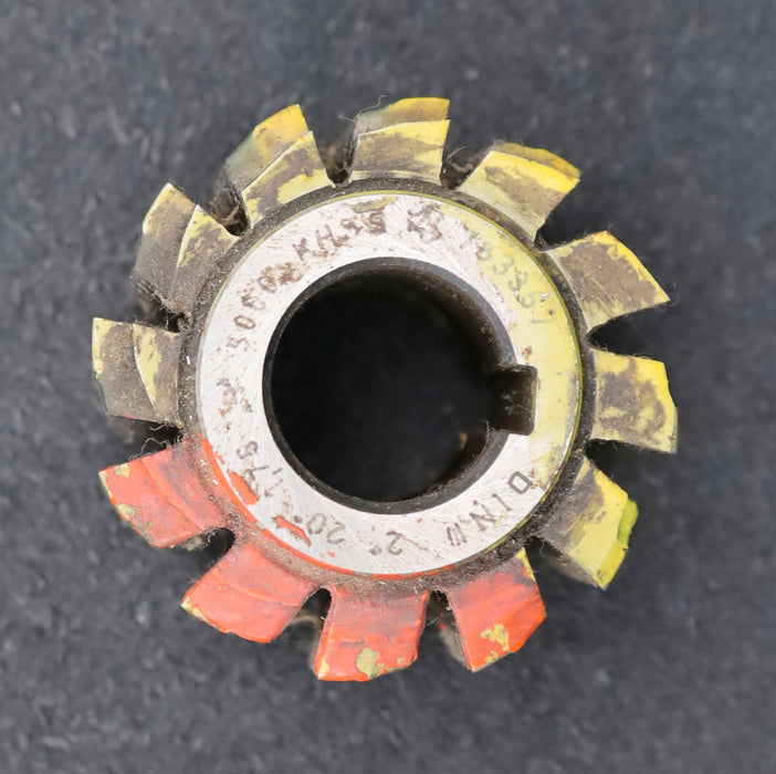 Bild des Artikels Zahnrad-Wälzfräser-gear-hob-m=-1,75mm-BPIII-nach-DIN3972-EGW-20°-Ø56x38xØ22mm