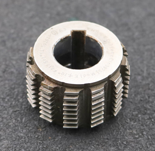 Bild des Artikels FETTE-Zahnrad-Wälzfräser-gear-hob-m=-1mm-BPI-nach-DIN3972-EGW-20°-Ø50x31xØ22mm