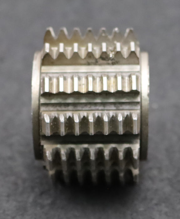 Bild des Artikels JAL-Zahnrad-Wälzfräser-gear-hob-m=-1,5mm-BPII-nach-DIN3972-EGW-20°-Ø55x39xØ22mm