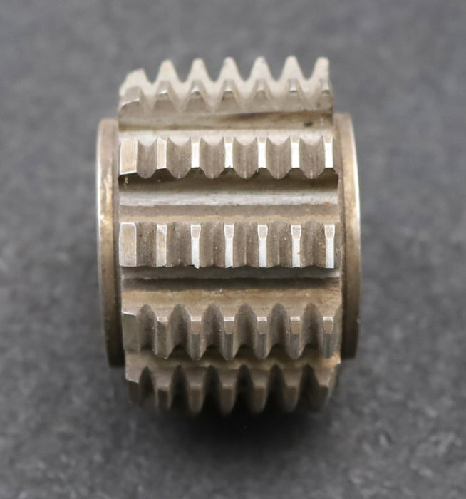 Bild des Artikels PWS-Zahnrad-Wälzfräser-gear-hob-m=-1,5mm-BPII-nach-DIN3972-EGW-20°-Ø55x38xØ22mm