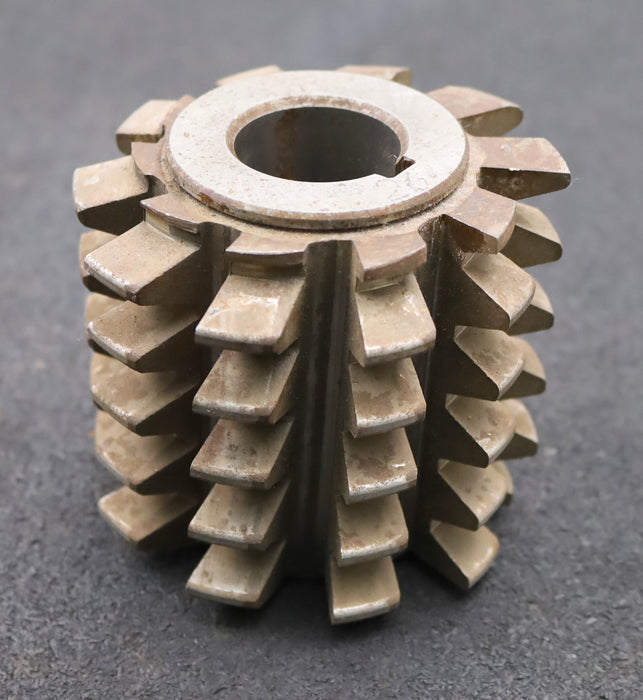 Bild des Artikels PWS-Zahnrad-Wälzfräser-gear-hob-m=5,0mm-EGW-20°-BPII-DIN-3972-1gg.-Links-HSS