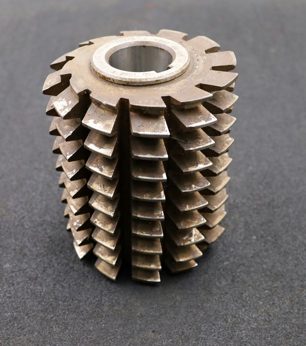 Bild des Artikels PWS-Zahnrad-Wälzfräser-gear-hob-m=5,0mm-EGW-20°-BPIV-DIN-3972-Ø106x150x40mm