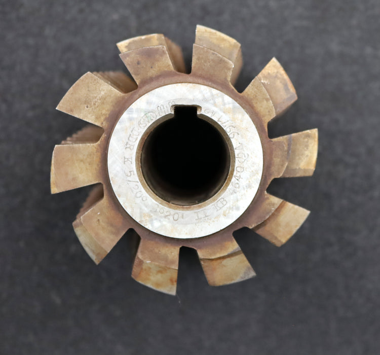 Bild des Artikels PWS-Zahnrad-Wälzfräser-gear-hob-m=5,0mm-EGW-20°-BPII-DIN-3972-Rest:-95%