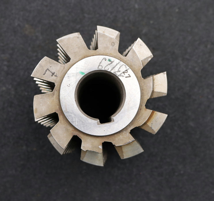 Bild des Artikels PWS-Zahnrad-Wälzfräser-gear-hob-m=5,0mm-EGW-20°-BPII-DIN-3972-spiralgenutet