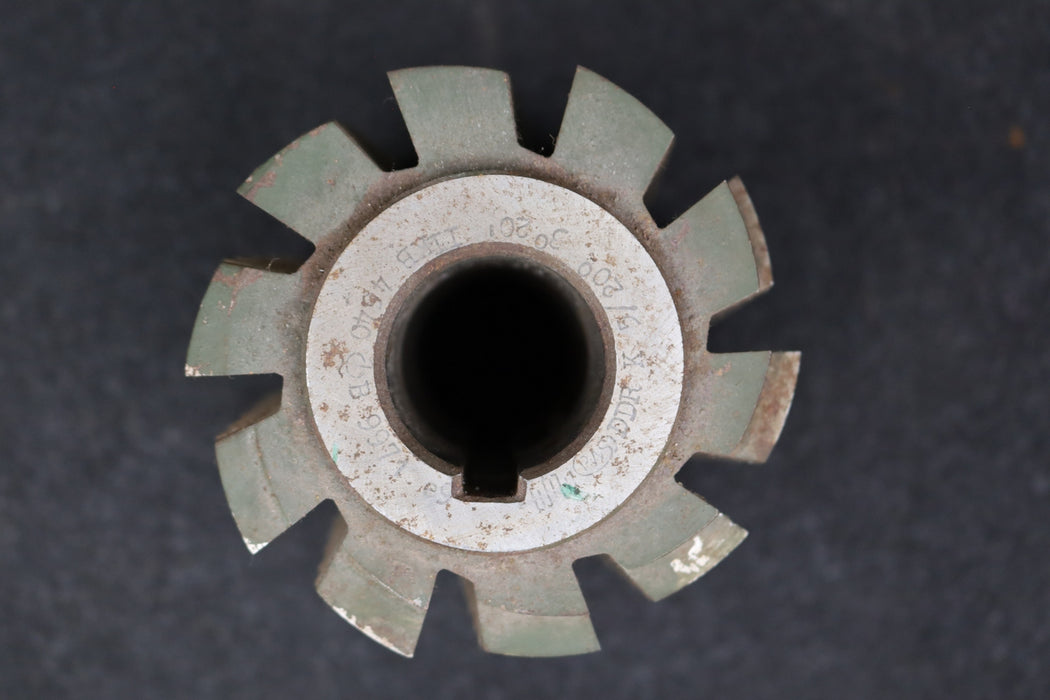 Bild des Artikels PWS-Zahnrad-Wälzfräser-gear-hob-m=5,0mm-EGW-20°-BPII-DIN-3972-spiralgenutet-HSS