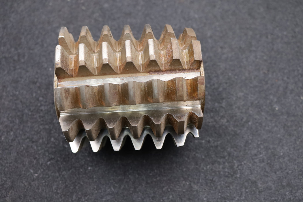 Bild des Artikels PWS-Zahnrad-Wälzfräser-gear-hob-m=5,0mm-EGW-20°-BPII-DIN-3972-Rest:-75%