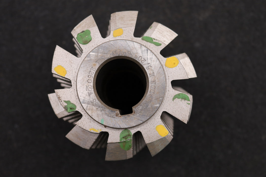 Bild des Artikels PWS-Zahnrad-Wälzfräser-gear-hob-m=5,0mm-EGW-20°-BPIII-DIN-3972-Rest:-85%