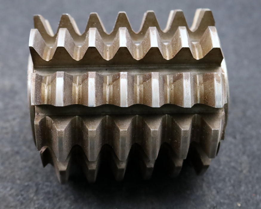 Bild des Artikels PWS-Zahnrad-Wälzfräser-gear-hob-m=5,0mm-EGW-20°-BPII-DIN-3972-Restnutzung:-95%